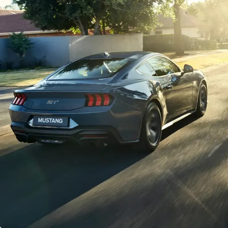 Ford Mustang MagneRide damping and selectable drive modes — ride quality highlight