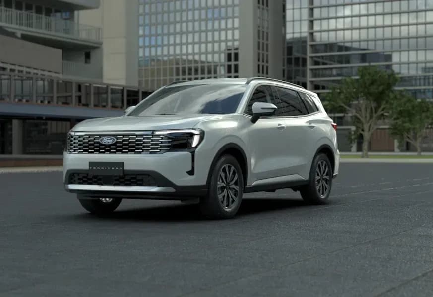 Ford Territory Ambiente Crystal Pearl White — New Level Territory at Eagle Ford