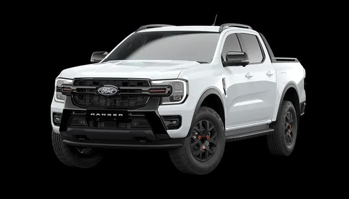 Ranger Sport exterior in Frozen White paint colour option